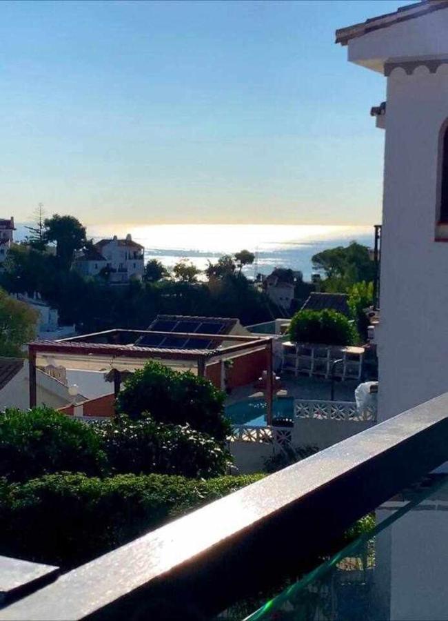 Apartamento 2 En Chalet Con Vista Abierta Al Mar Malaga Exterior photo